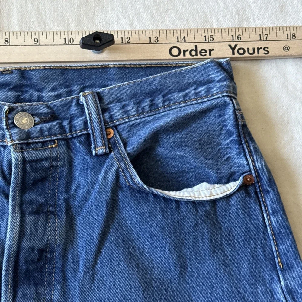 Levi's 501 XX Button Fly Jeans Mens 34x34 Fits 32x28